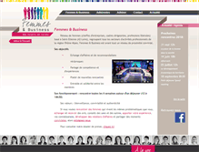 Tablet Screenshot of femmes-et-business.com